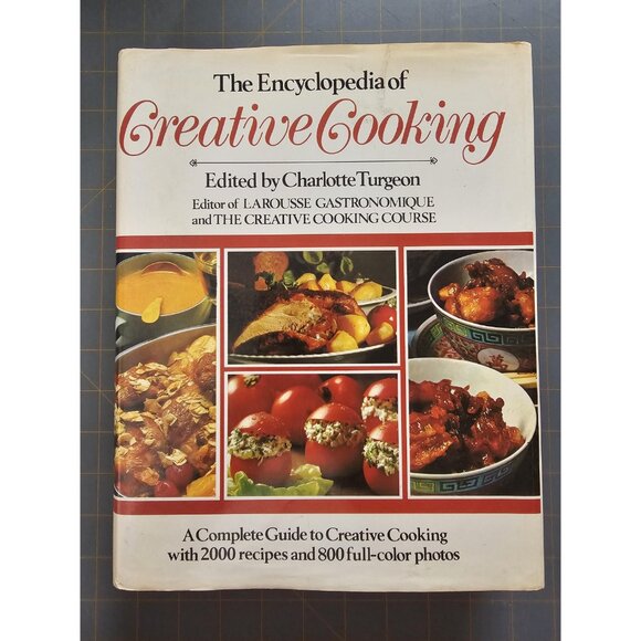 Encyclopedia Creative Cooking Charlotte Turgeon 1982 | 2000 Recipes Vtg Cookbook - Picture 2 of 16
